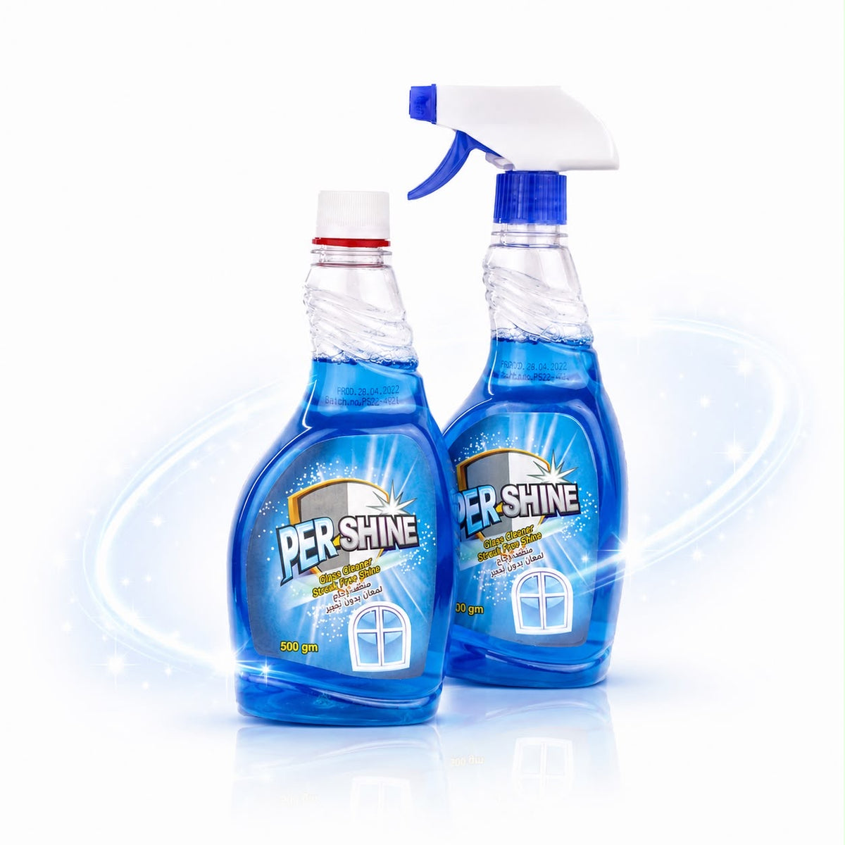 Pershine with spray and without spray (Mix)
500 ml