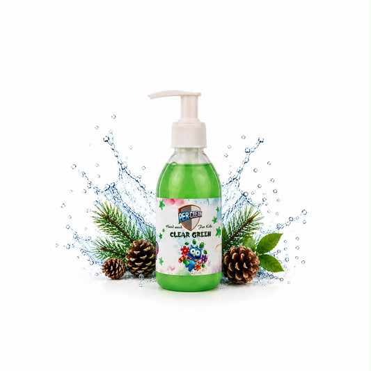 Hand washing liquid soap Clear green Scent 125 ml
