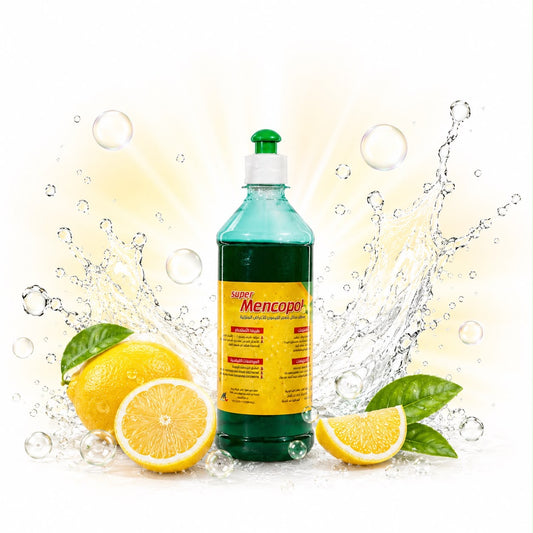 Dish washing liquid detergent Lemon scent (Mencopol 1 k)