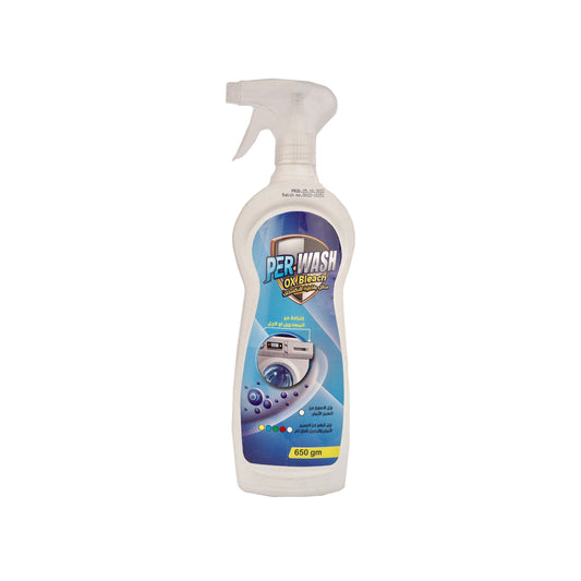 Powerful Stain & Yellowing Remover for Clothes (Perwash Ox bleach 650 ml)