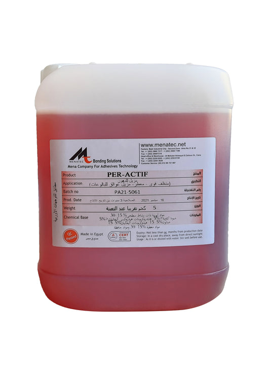 Powerful Grease & Stain Remover for Stove, Hood, and Kitchen Walls (Per Actif 5KG)